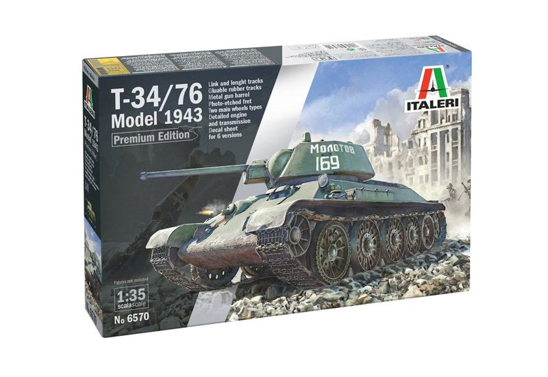 Italeri 6570 T-34/76 mod. 1943 1/35 – obrázek 3