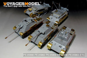 Voyager Model PE35998 WWII German FlaKPanzer V FlaKvierling 20mm MG 151/20 Basic For TAKOM 2105 1/35 – obrázek 15