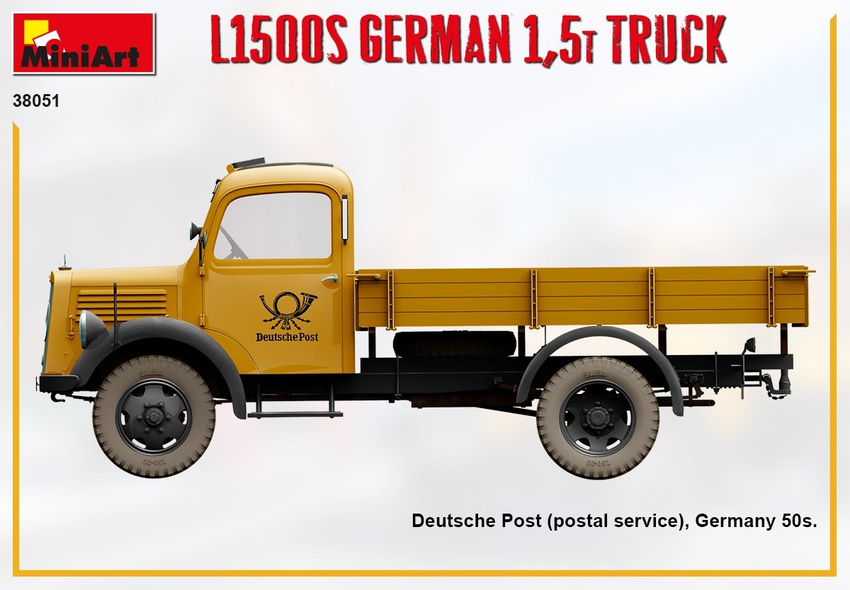 MiniArt 38051 L1500S GERMAN 1.5T TRUCK 1/35 – image 4