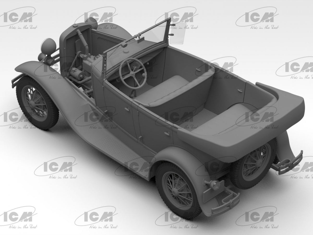 ICM 24051 Model A Standard Phaeton (1930s) American Passenger Car 1/24 – Bild 11
