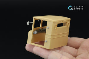Quinta Studio QD+35156 Voroshilovets Tractor 3D-Printed &amp; coloured Interior on decal paper (Trumpeter) (with 3D-printed resin parts) 1/35