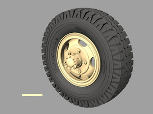 Panzer Art RE35-334 Marmon-Herrington road wheels (Firestone) 1/35 – obrázek 2
