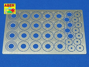 Aber 24023 Standard slotted brake discs dia. 13mm (1/24)