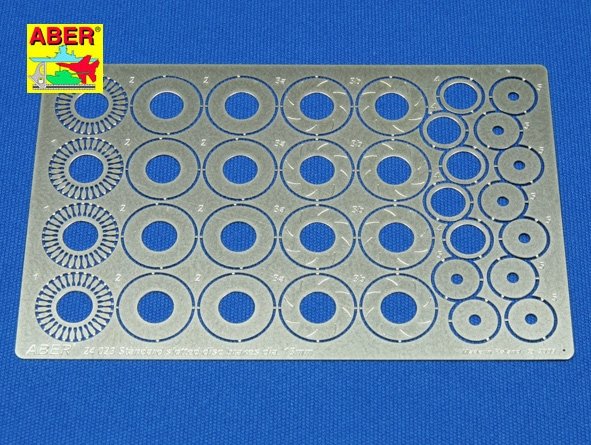 Aber 24023 Standard slotted brake discs dia. 13mm (1/24)
