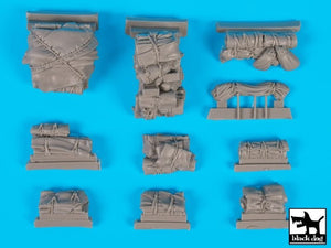 Black Dog T35143 Tentage+bedrols N 1/35 – image 6