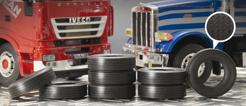 Italeri 3889 Truck Rubber Tires 8 pcs 1/24 – image 2
