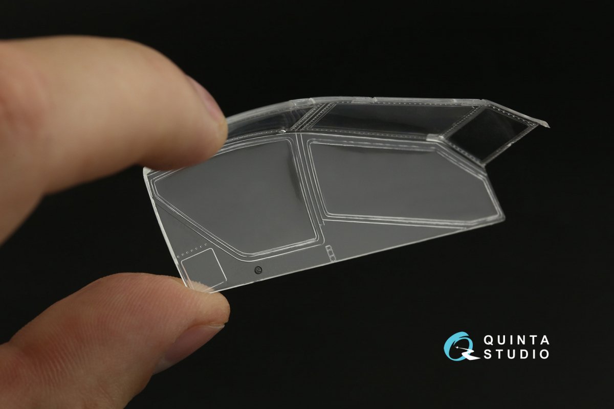 Quinta Studio QDS-48375 AH-64E 3D-Printed &amp;amp; colored Interior on decal paper (Hasegawa) (Small version) 1/48 – image 9