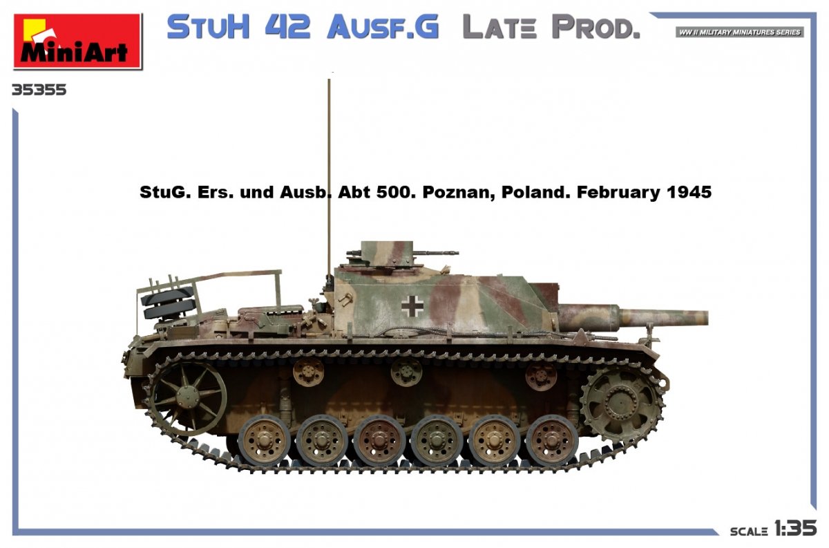 MiniArt 35355 StuH 42 Ausf. G LATE PROD 1/35 – Bild 10