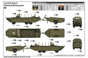 I Love Kit 63539 GMC DUKW-353 With WTCT-6 Trailer 1/35 – obrázek 4