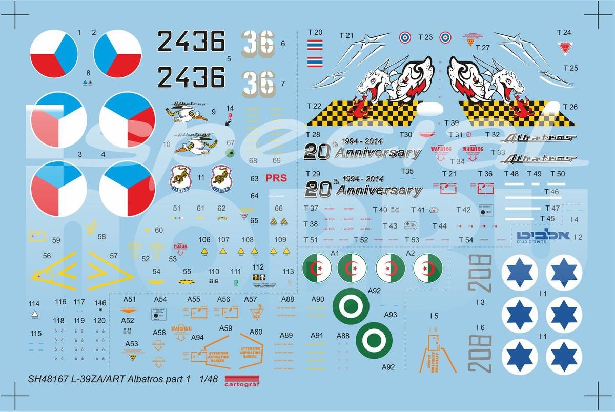 Special Hobby 48167 L-39ZA/ ZA ART Albatros 1/48 – image 3