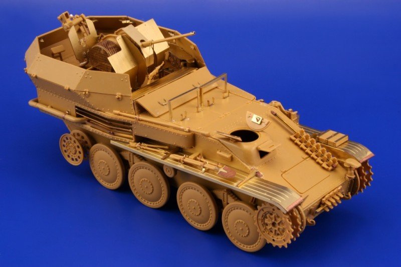 Eduard 36046 Flakpanzer 38 (Gepard) exterior 1/35 Italeri – obrázek 9