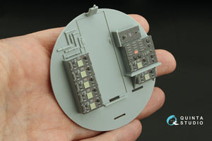 Quinta Studio QD32234 Boeing B-17E/F Radio operator&amp;#39;s compartment. 3D-Printed colored Interior on decal paper (HK models) 1/32 – image 9