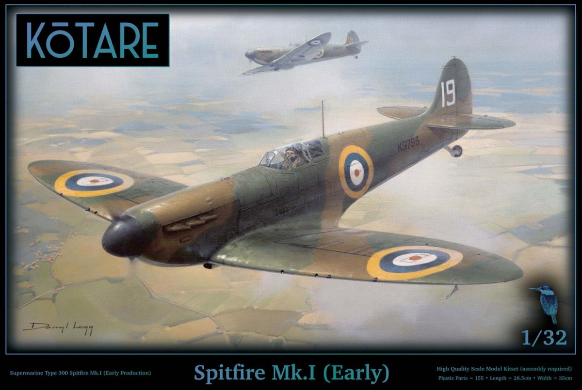Kotare K32004 Spitfire Mk.Ia Early 1/32