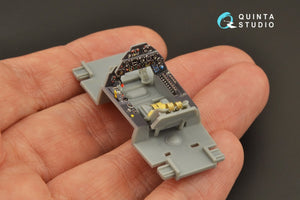 Quinta Studio QD48268 Ta 152C 3D-Printed &amp;amp; colored Interior on decal paper (Hobby Boss) 1/48 – immagine 10