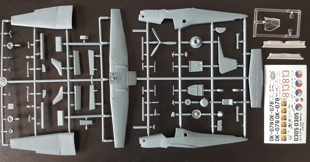 Kovozavody Prostejov KPM0146 Z-37TM Turbo Military 1/72 – image 3