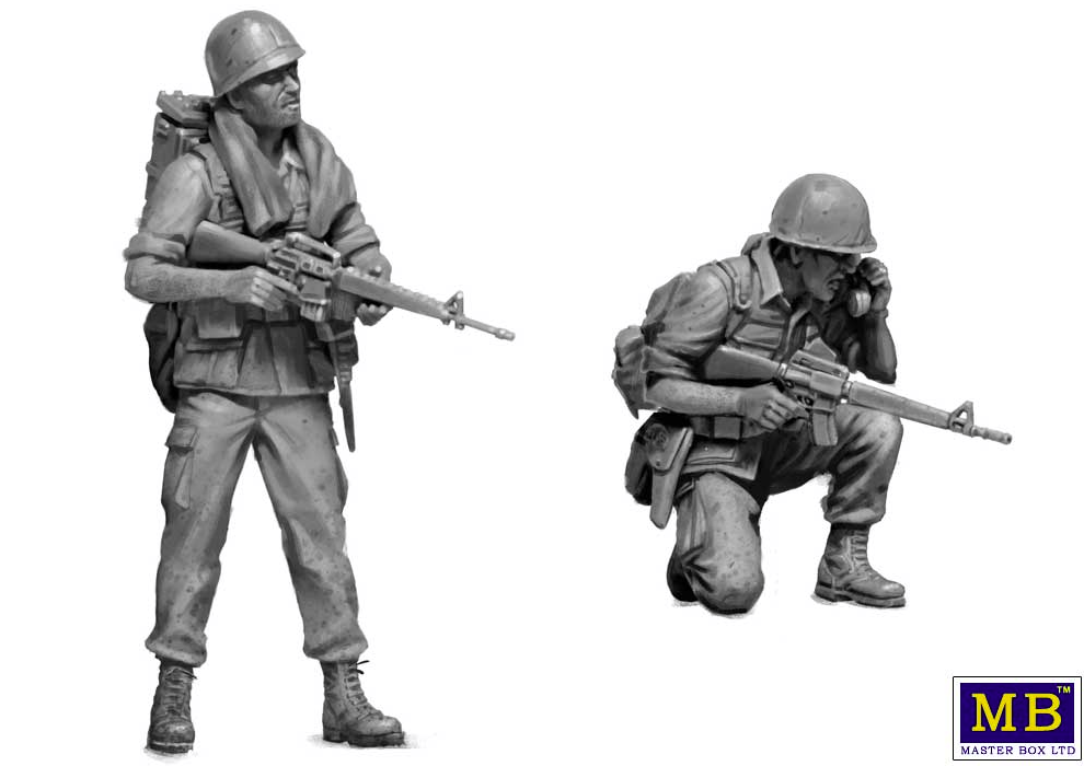 Master Box 35238 Dog Patrol Vietnam War Series 1/35 – image 4