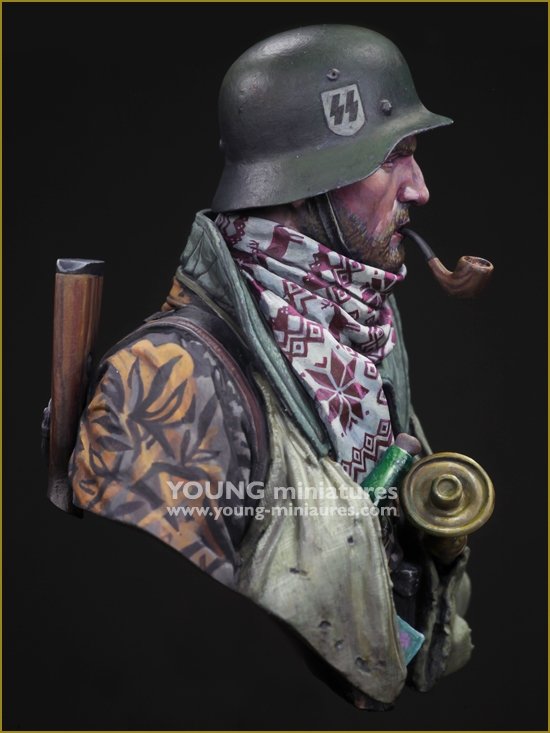Young Miniatures YM1877 ALTER HASE WWII 1/10 – zdjęcie 4