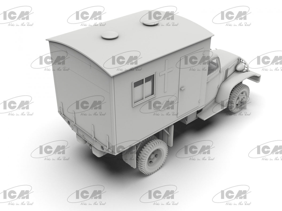 ICM 35586 WWII British Army Mobile Chapel 1/35 – image 5
