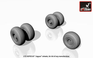 Armory Models AW72502 SEPECAT Jaguar wheels 1/72 – image 2
