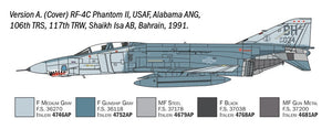 Italeri 1477 RF-4 C/E Phantom II 1/72