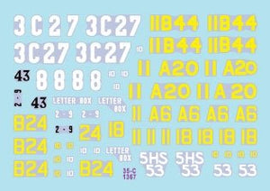 Star Decals 35-C1367 US PACIFIC WARS - IWO JIMA USMC LVT-2 and LVT(A)-2 Amtracks 1/35 – immagine 3