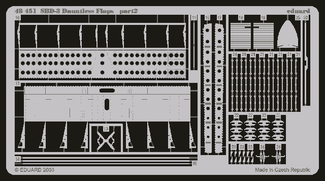Eduard BIG4808 SBD-3 1/48 HASEGAWA – image 3