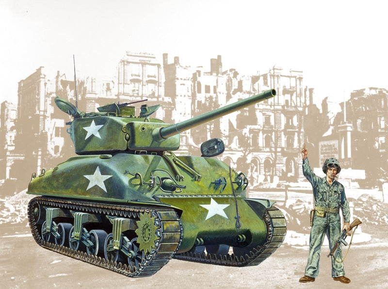 Italeri 0225 M4-A1 Sherman 1/35
