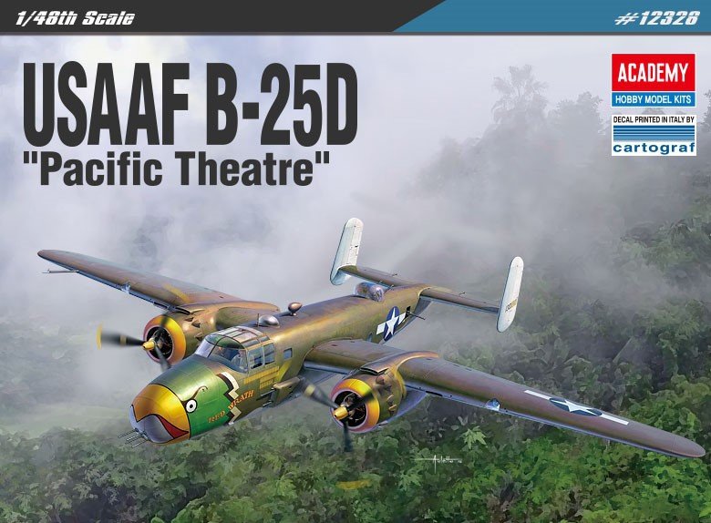 Academy 12328 North American B-25D Pacific Theater 1/48