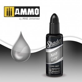 AMMO of Mig Jimenez A.MIG 0857 NAVY GRAY SHADER 10ML