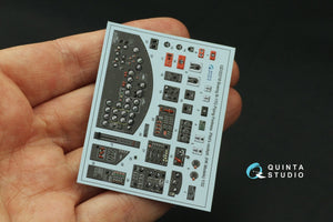 Quinta Studio QD32218 Boeing B-17G Navigator, bombardier, waist and tail gunners compartments. 3D-Printed colored Interior (HK models) 1/32 – image 6