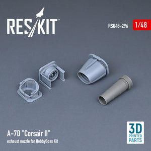 RESKIT RSU48-0296 A-7D &amp;quot;CORSAIR II&amp;quot; EXHAUST NOZZLE FOR HOBBYBOSS KIT 1/48 – image 3