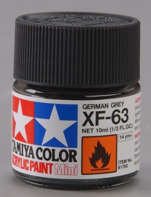 Tamiya XF63 German Gray (81763) Acrylic paint 10ml – Bild 2