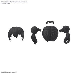 Bandai 67139 30MS OPTION HAIR STYLE PARTS VOL.10 ALL 4 TYPES – image 4