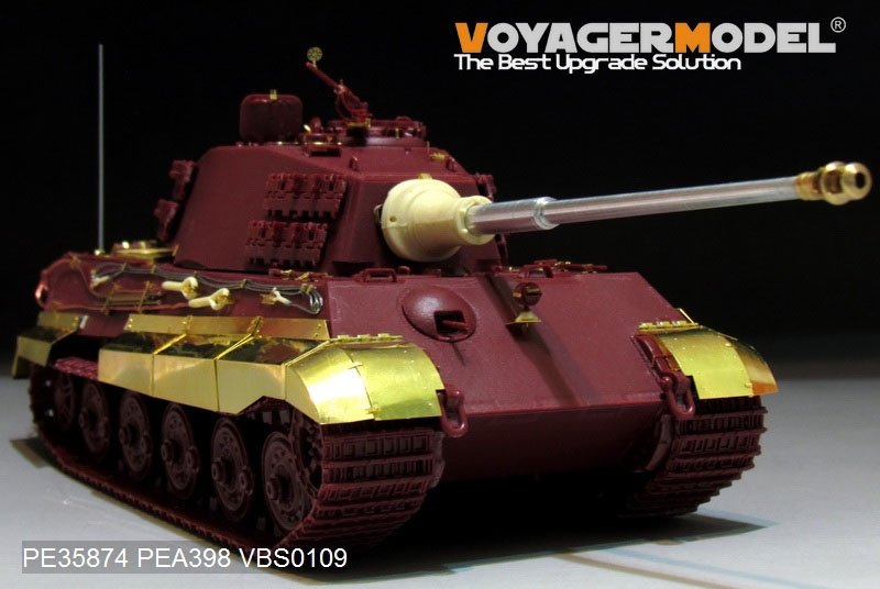 Voyager Model PE35874 WWII German King Tiger (Hensehel Turret) for MENG 1/35 – image 2