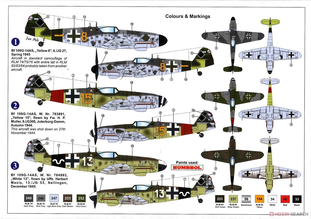AZ-Model 7642 Bf-109G-14AS Reich Defense 1/72 – Bild 7