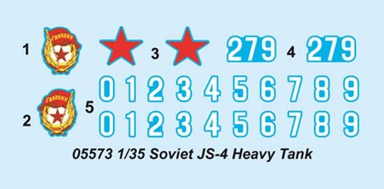 Trumpeter 05573 Soviet JS-4 Heavy Tank 1/35 – image 4