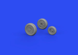 Eduard 648707 F-16 wheels early AMIYA 1/48 – Bild 2