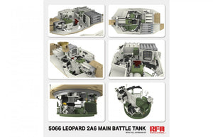 Rye Field Model 5066 Leopard 2 A6 - FULL INITERIOR 1/35 – obrázek 3