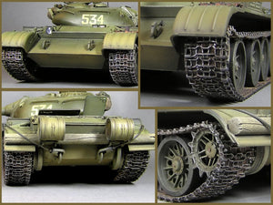 MiniArt 37046 T-54 OMSH INDIVIDUAL TRACK LINKS SET.EARLY TYPE 1/35 – image 2