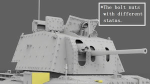 Gecko Models 35GM0005 KREUZER PZ.PKFW.MK.II,742(e),(A10) W/ INTERIOR 1/35 – zdjęcie 9