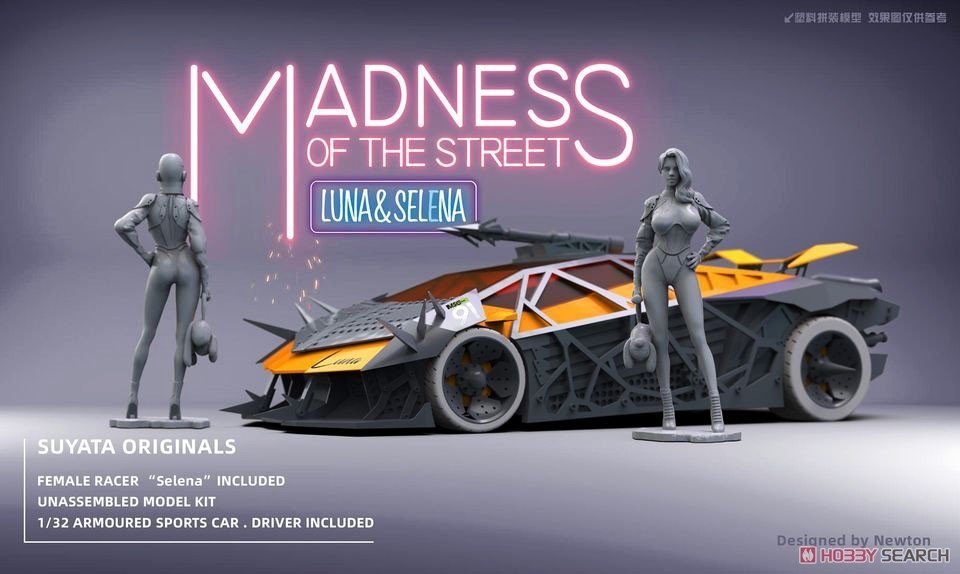 Suyata MS-001 Madness of the Street Luna &amp;amp; Selena 1/32 – obrázek 2