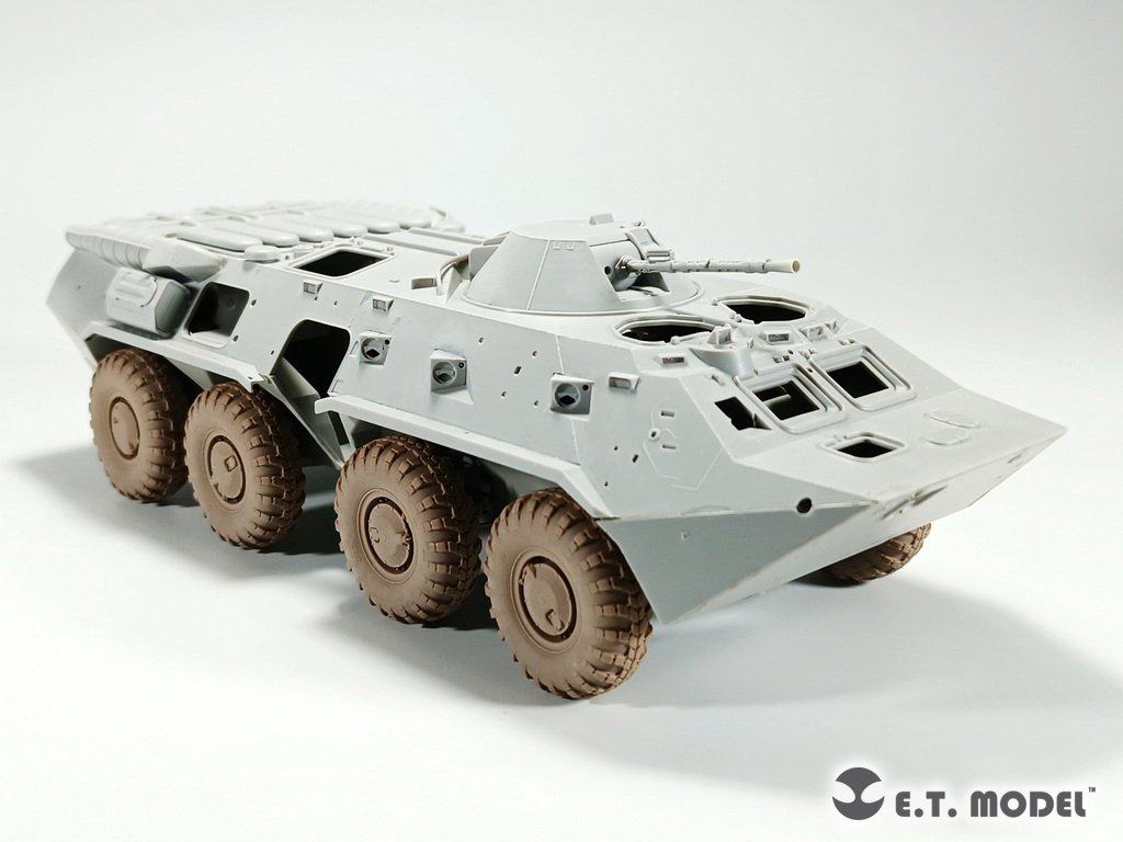 ET Model P35-113 Russian BTR-80 APC Weighted Road Wheels(Narrow) (3D Printed) For TRUMPETER Kit 1/35 – immagine 9
