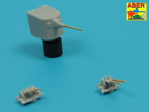 Aber 350L-75 Barrels set for Japnnese Light Cruiser like: Abukama; Isuzu; Kinu; Nagara; Natori; Yura -140mm x 7, 25mm x 4, 13mm x 4 1/350 – image 5
