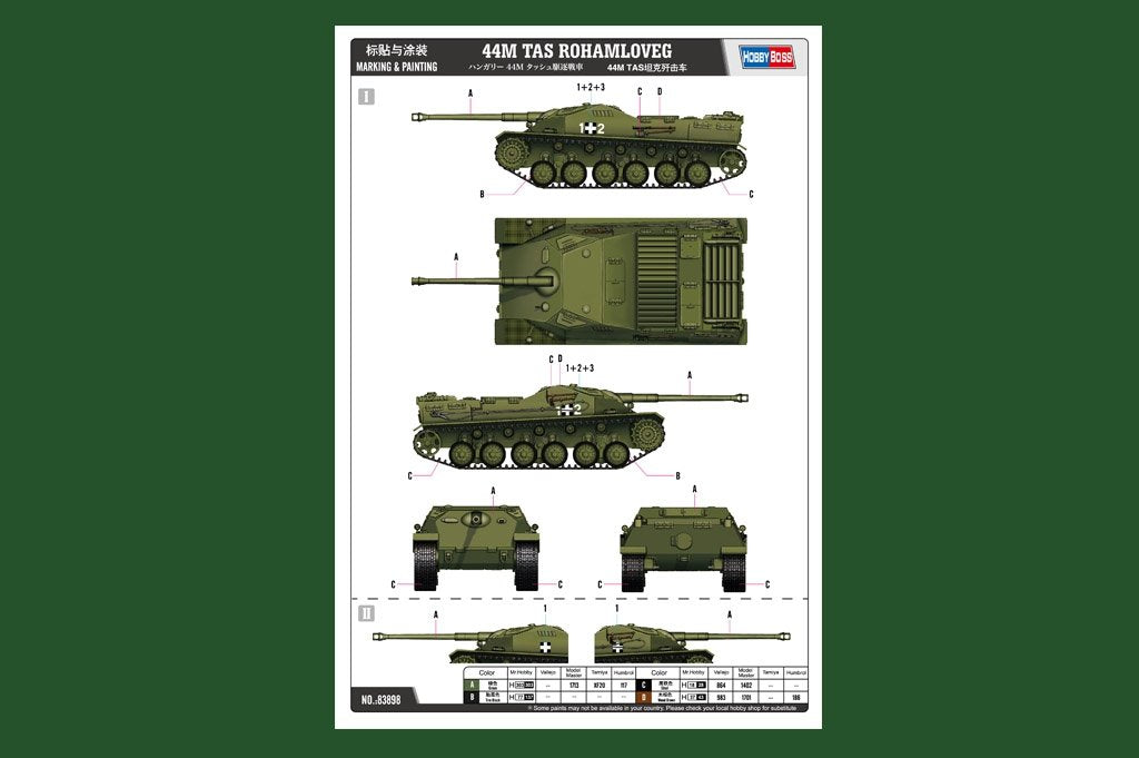Hobby Boss 83898 44M TAS ROHAMLOVEG 1/35 – image 2