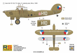 RS Models 94010 Aero Ab-101 1/72 – imagen 3