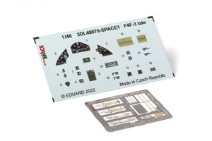 Eduard 3DL48076 F4F-3 late SPACE EDUARD 1/48 – zdjęcie 2