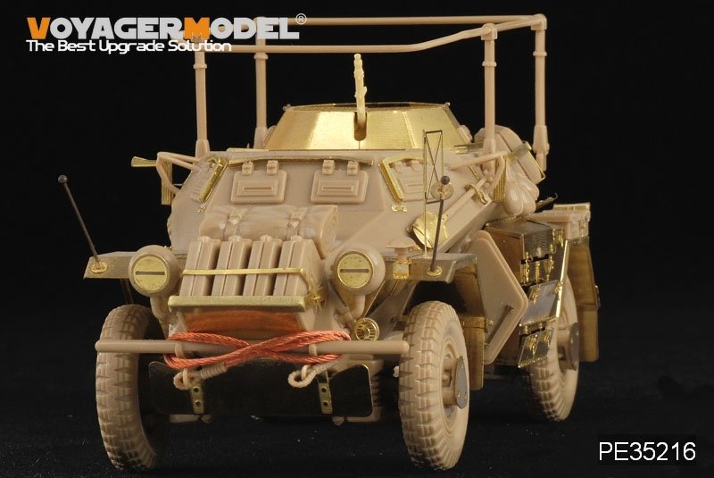 Maquette Voyager PE35216 Sd.Kfz.223 allemand de la Seconde Guerre mondiale pour TAMIYA 35268 au 1/35 – image 7