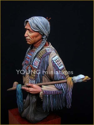 Young Miniatures YH1818 Sioux Indian 1/10 – Bild 2