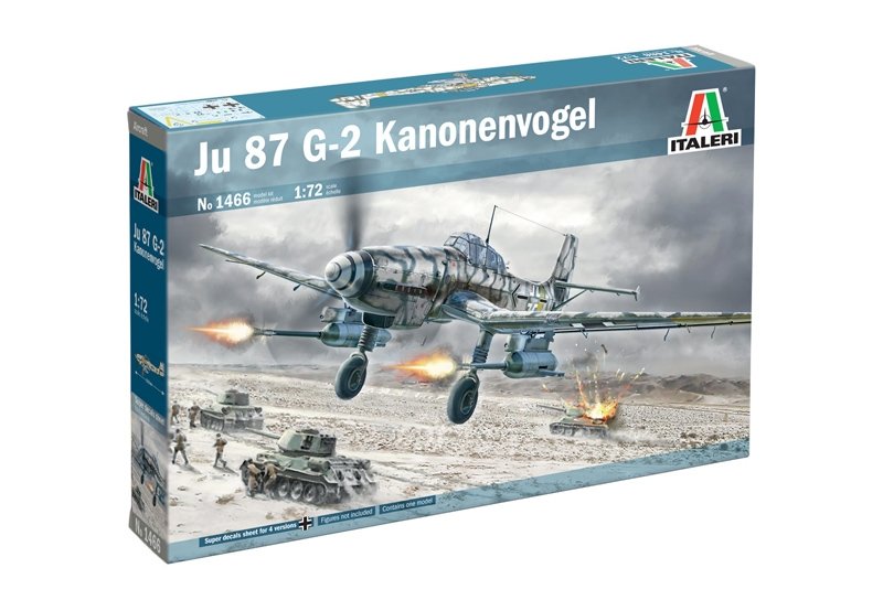 Italeri 1466 Ju 87 G-2 Kanonenvogel 1/72 – obrázek 2