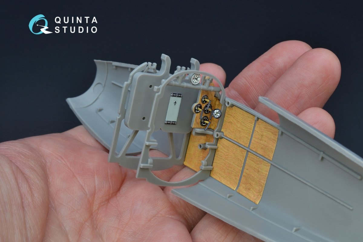 Quinta Studio QD32076 Albatros DI 3D-Printed &amp;amp; colored Interior on decal paper (for Roden kit) 1/32 – image 6